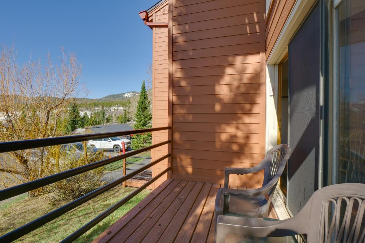 Silverthorne Condo Patio, Mtn Views, Pool Access! Exterior foto